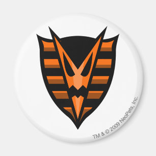 Lag spökad skogenlogotyp magnet