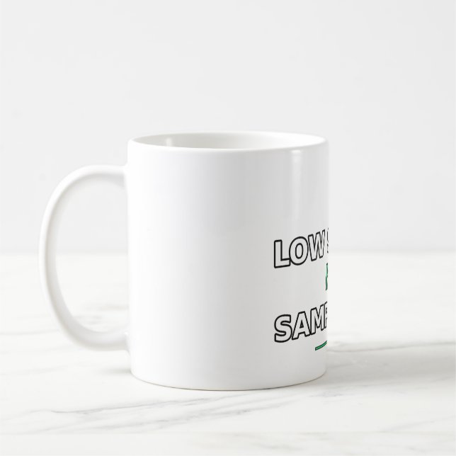 Låg Stress, Hög Provmängd Mugg (Vänster)