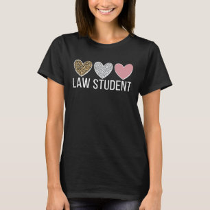 Lag Student Hearts advokat som ska vara advokatsko T Shirt