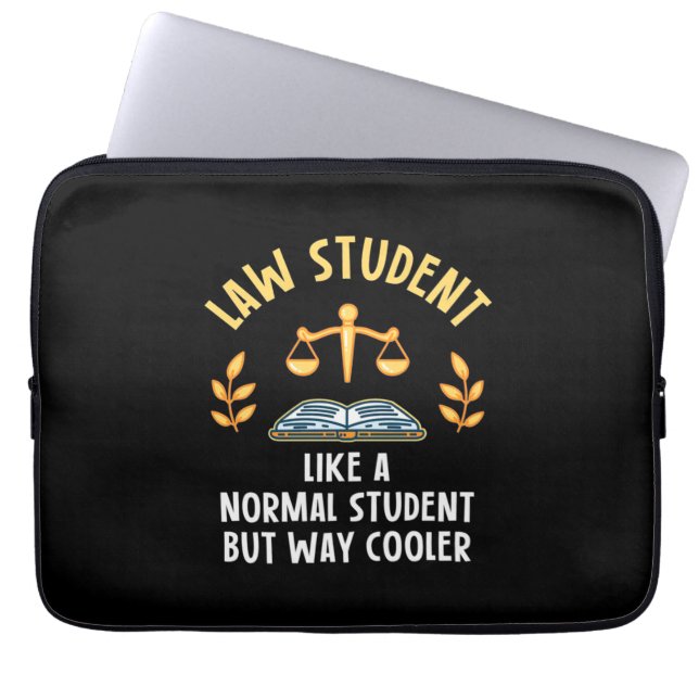 Lag Studenter är kylare Laptop Fodral (Framsidan)