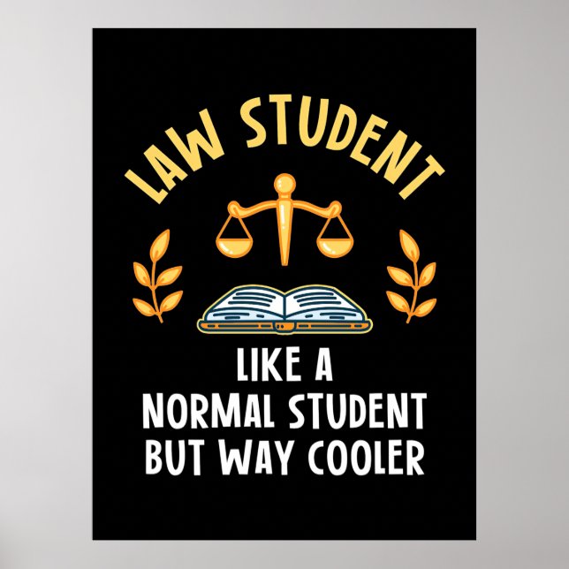 Lag Studenter är kylare Poster (Framsidan)