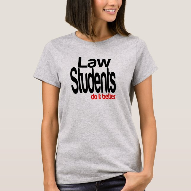 Lag Studenter gör det bättre. T Shirt (Framsida)