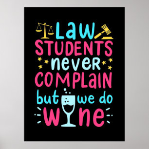 Lag Studenter klagar aldrig Poster