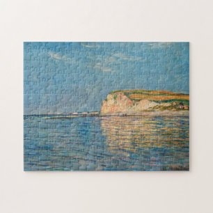 Låg tide Pourville nära Dieppe Monet Fine Art Pussel
