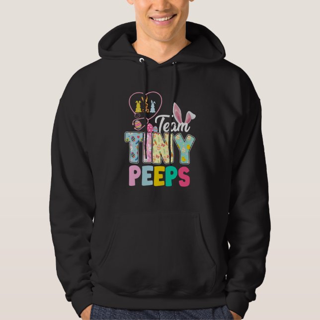 lag tiny peeps, retro, vintage hoodie (Framsida)