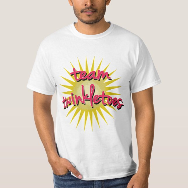 Lag Twinkletoes med Starburst T-shirt (Framsida)