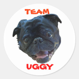 LAG UGGY STICKERZ!!! RUNT KLISTERMÄRKE