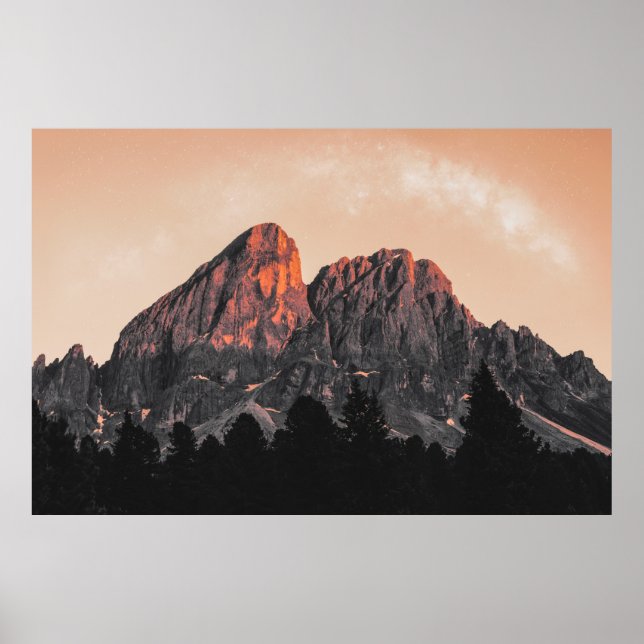 LÅG VINKEL FOTO FÖR STEN-BILDNING POSTER (Framsidan)