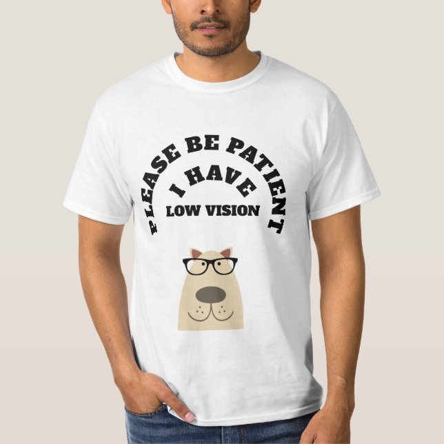 Låg vision t shirt (Framsida)