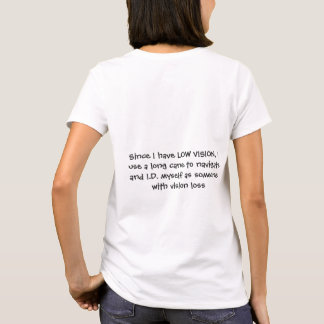Låg visionskjorta t shirt