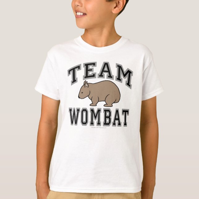 Lag Wombat V T-shirt (Framsida)