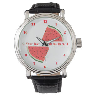 Laga bevakning med Watermelon och Anpassningsbar T Armbandsur