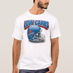 Låga Carbs "stor Head" utslagsplats: Väg T-shirt