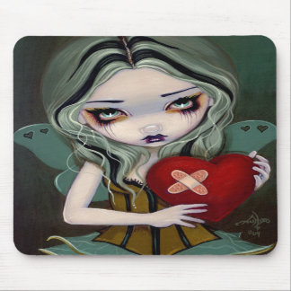 Laga en bruten hjärta gotiska felika Mousepad Musmatta