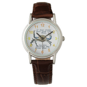 Laga fångstkrabbor, Dam Wristwatch Armbandsur