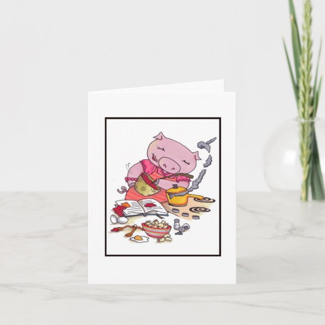 laga grisar notecard kort (Framsida)
