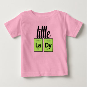 Laga lilla Dam Periodiska Bord Inslag-symboler T Shirt