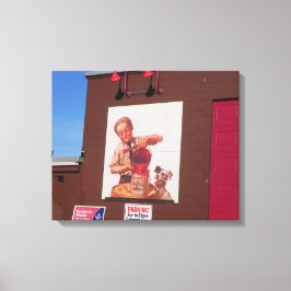 LÅGA MASSACHUSETTS LANDMARKS HAR SKRIVITS IN CANVASTRYCK