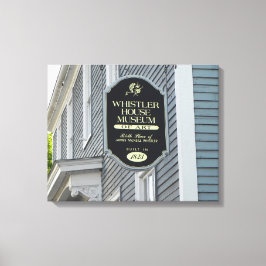 LÅGA MASSACHUSETTS LANDMARKS HAR SKRIVITS IN CANVASTRYCK