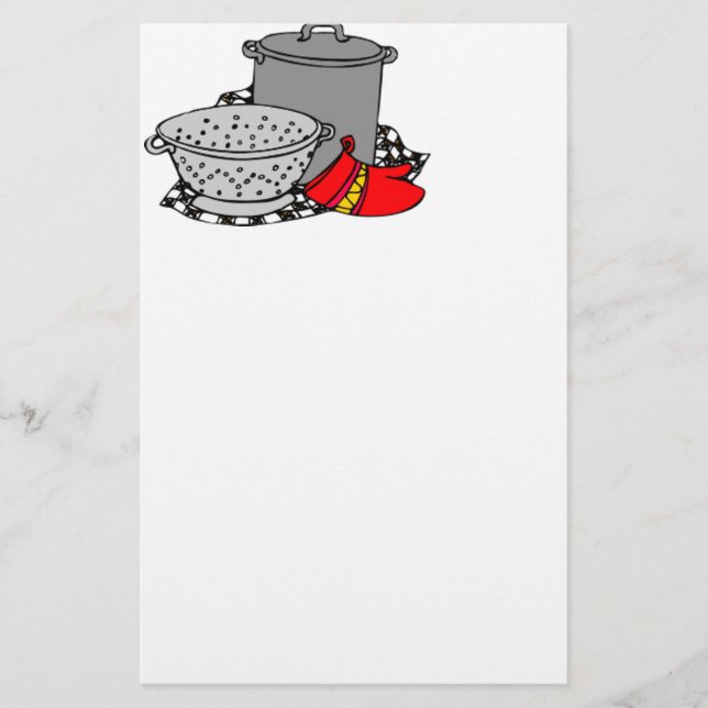Laga mat krukan & filtert brevpapper (Framsida)