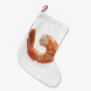 Lagad mat räka liten julstrumpa