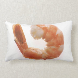 Lagad mat räka lumbarkudde