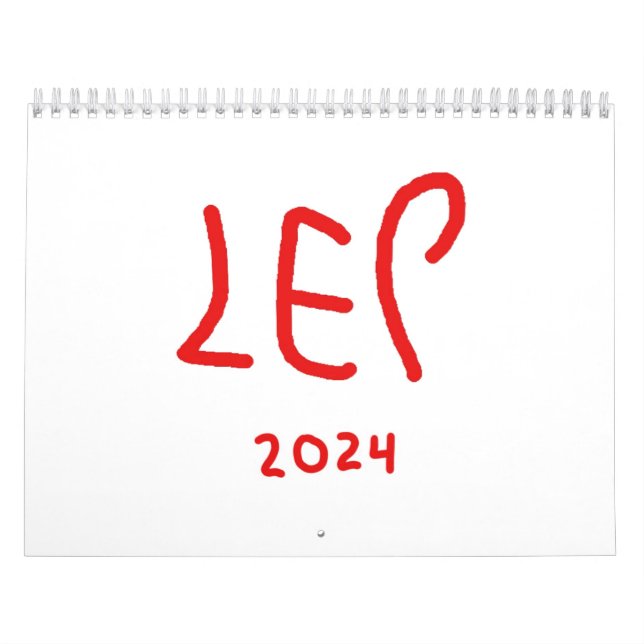 Lågansträngningspunkternas kalender 2024 (Omslag)