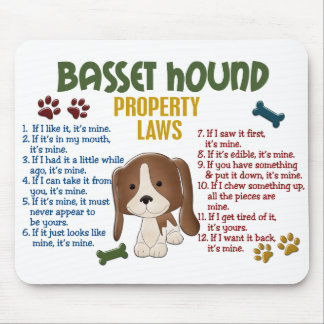 Lagar 4 för Bassethundegendom Musmatta