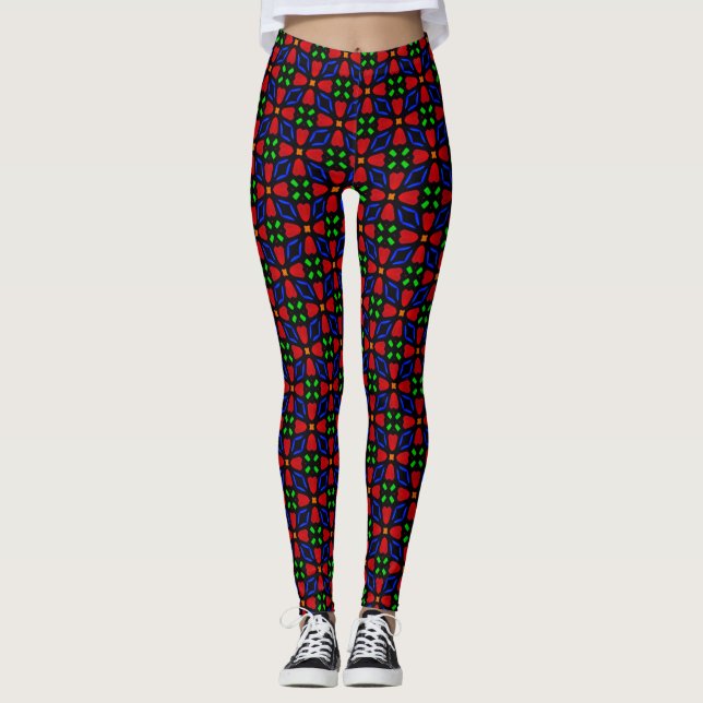 Lagar av glasmassa leggings (Framsida)
