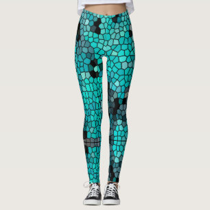 Lagar av glasmassa leggings