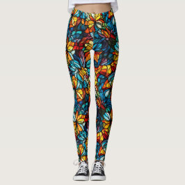 Lagar av glasmosaic Pop Mode Leggings