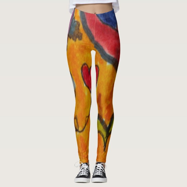 Lagar av Snowie Schrode Leggings (Framsida)