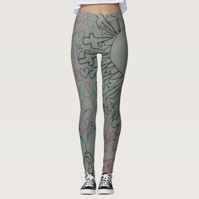 Lagar av Snowie Schrode Leggings (Framsida)