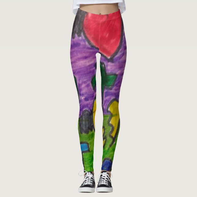 Lagar av Snowie Schrode Leggings (Framsida)