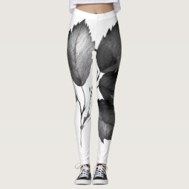 Lagar för kvinnor som skriver över utskrift leggings