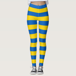 Lagar med flagga i Ukraina Leggings