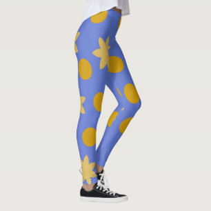 Lagar med kreativ konst leggings