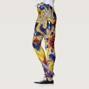 Lagar med rumänsk Färg-utformning Leggings