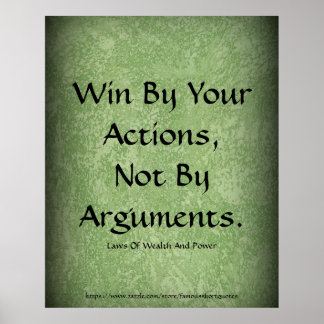 Lagar om förmögenhetsmakt som Grönten för åtgärder Poster