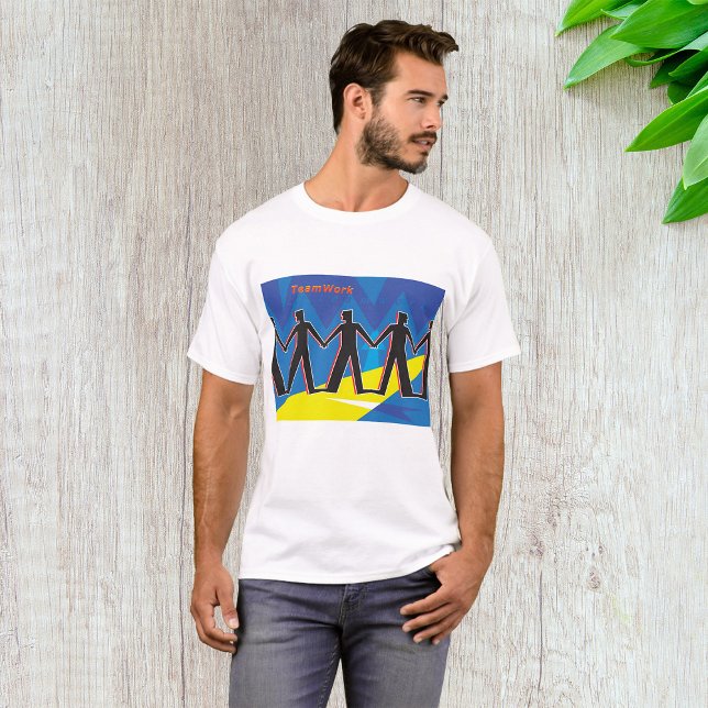 Lagarbete Enighet Människor som håller hand T Shirt (Skapare uppladdad)