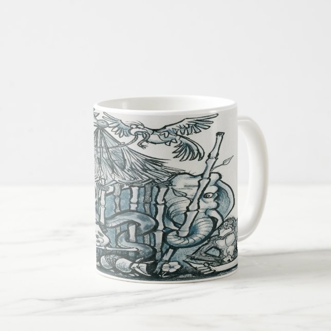 Lagarbete Kaffemugg (Framsida höger)