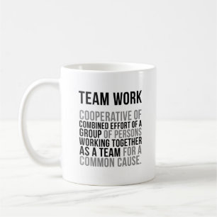 Lagarbetscitationstecken Kaffemugg