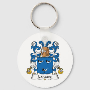 Lagasse Family Crest Nyckelring