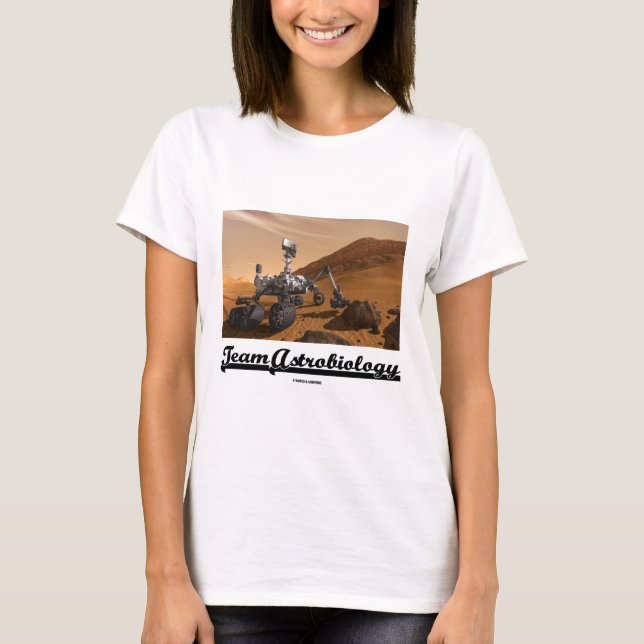 LagAstrobiology (kuriositet fördärvar roveren Tee (Framsida)