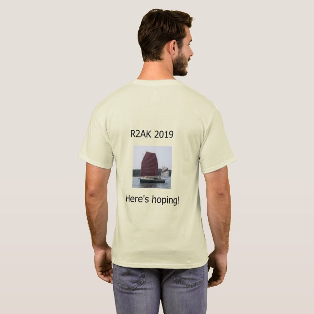 Lagaukleten - bekläda och den tillbaka T-tröja T Shirt (Hel baksida)