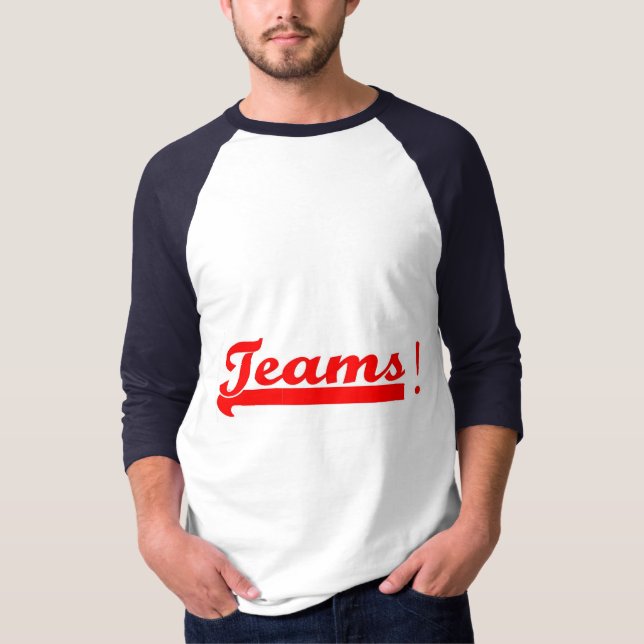 Lagbaseballskjortan Tee (Framsida)