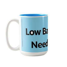 Lågbatterilivsljuk kaffe Mugg