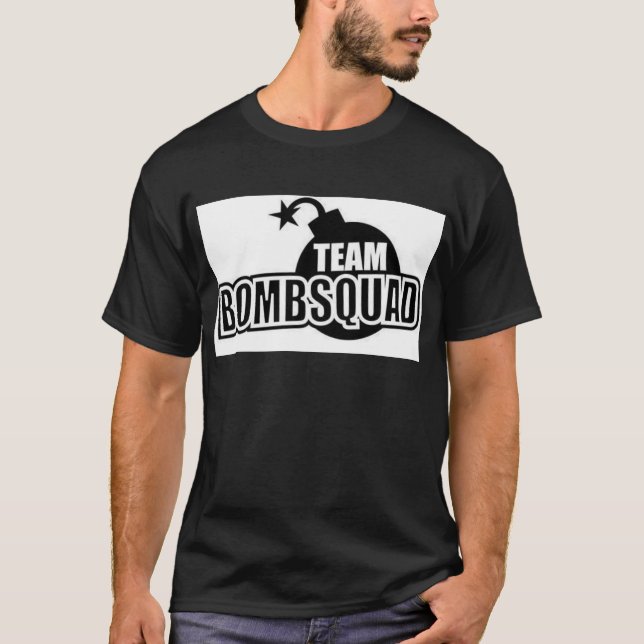 LagBombsquad lastbilsförare Tee Shirt (Framsida)