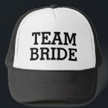 LagbrudBachelorette party eller bröllopsdaghatt Truckerkeps<br><div class="desc">Roliga hattar för bachelorettepartyet och för bröllopsdagen!</div>