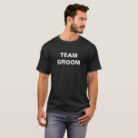 LagbrudgumT-tröja, utslagsplats, roliga gåvor, T Shirt<br><div class="desc">Denna lagbrudgumT-tröja gör ett underbart tillägg till din ungkarl att festa och bröllop</div>